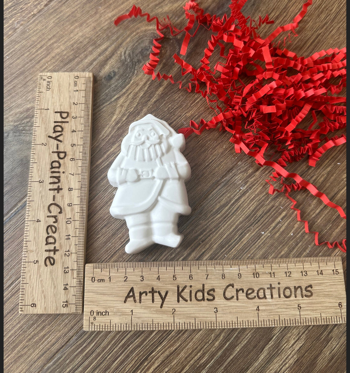 Paint Your Own Christmas Craft Set ~  Santa~ Reindeer ~ Sleigh~ Snowflake~  Snowman~ GingerBread Man~  Xmas Eve box ~ Stocking Filler