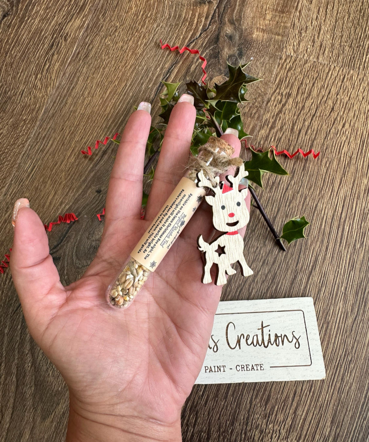 Magical Reindeer Food With Tree Decoration ~ Wildlife Friendly ~ Christmas ~ Xmas Eve Box