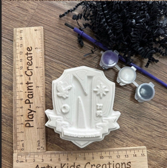 Paint Your Own Goth Family Party Favour