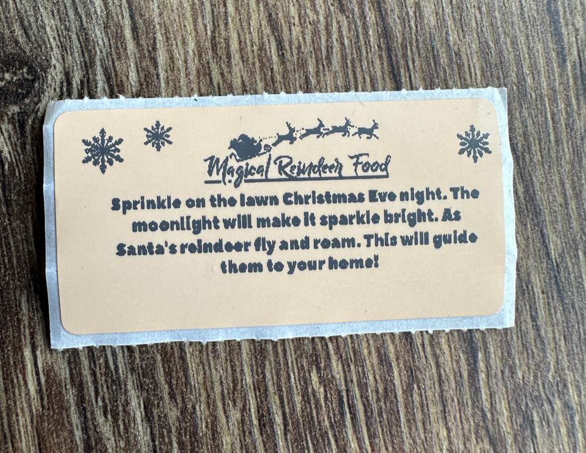 Magical Reindeer Food With Tree Decoration ~ Wildlife Friendly ~ Christmas ~ Xmas Eve Box
