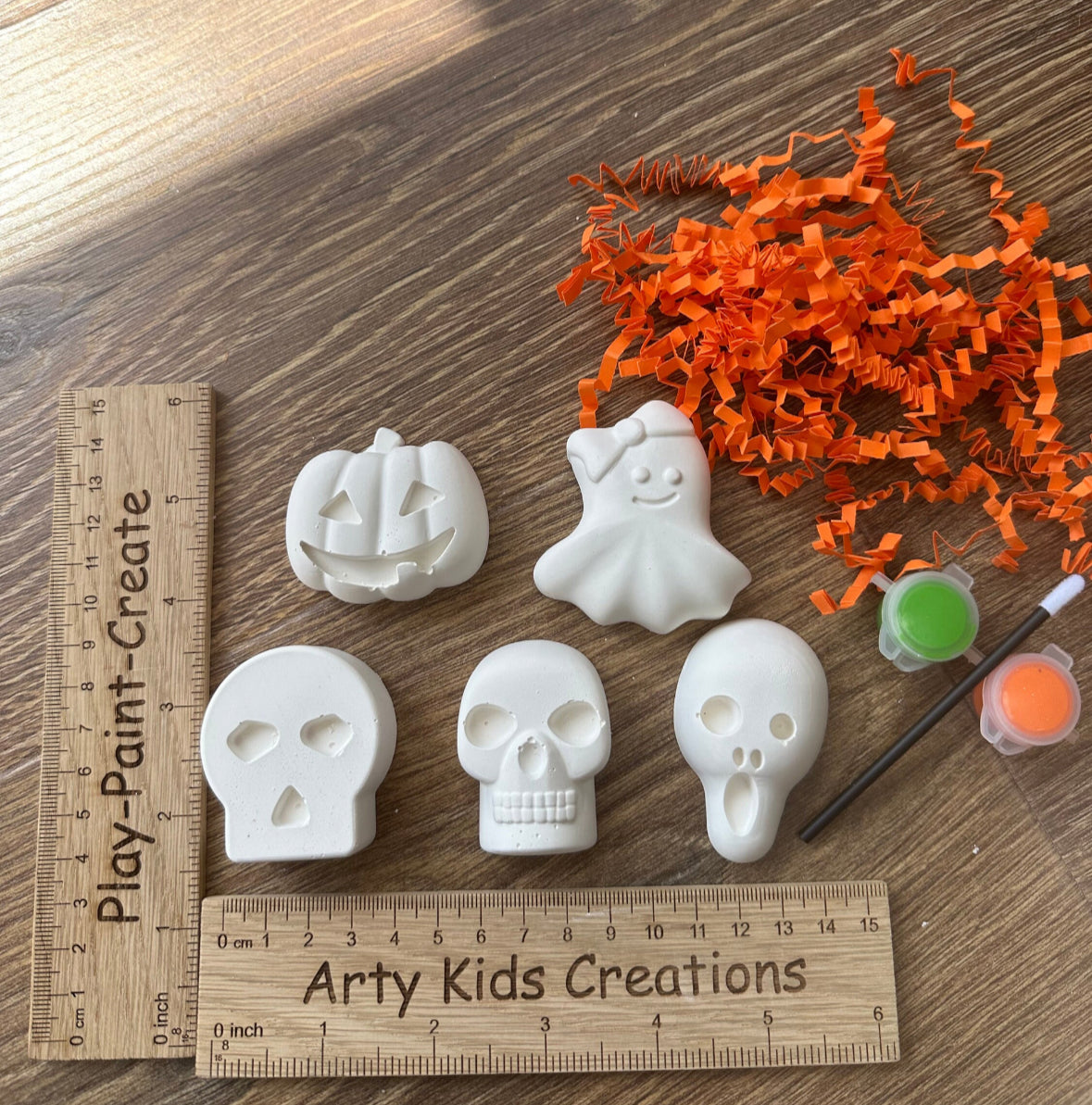 Paint Your Own Halloween Party Favour