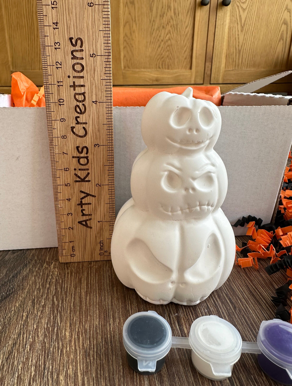 Paint Your Own Pumpkin Ornament