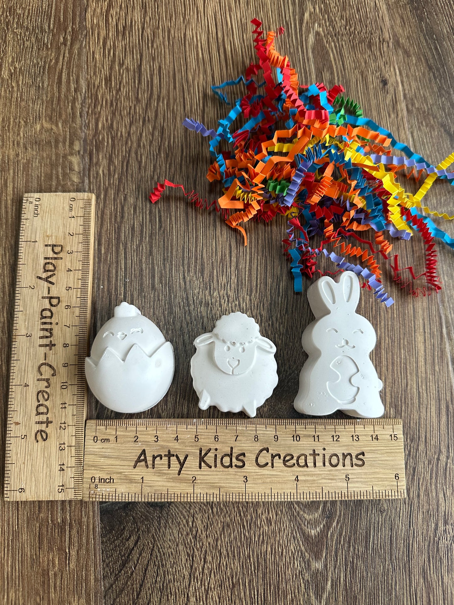 Paint Your Own Easter Figure Set ~ Craft Set~ Gift ~ Childrens Crafts~ Easter Bunny~ Easter Egg Hunt
