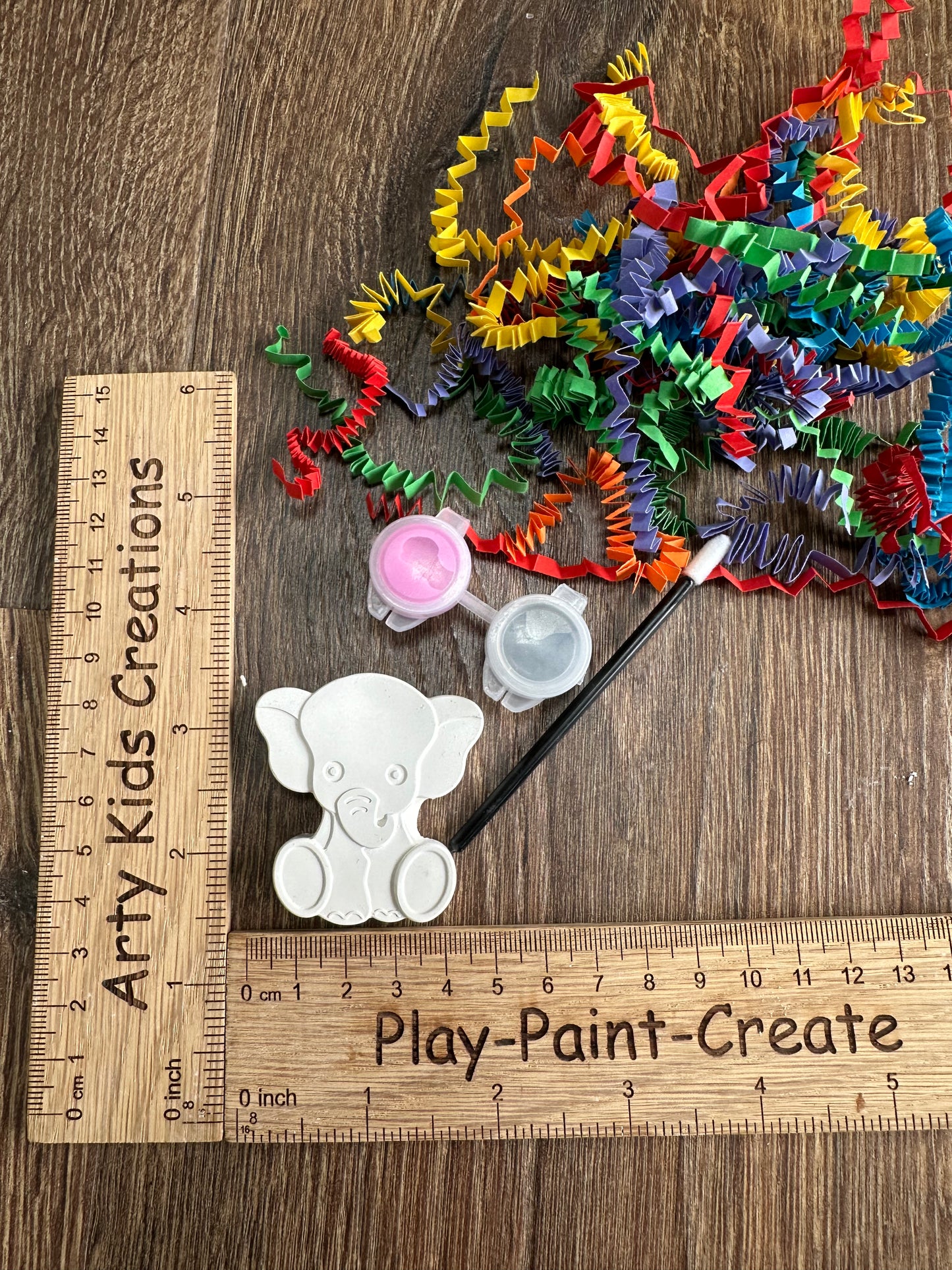 Paint Your Own Elephant Party Favour~ Rainy Day Activity ~ Hobby ~ Party Bag~ Magnet Option