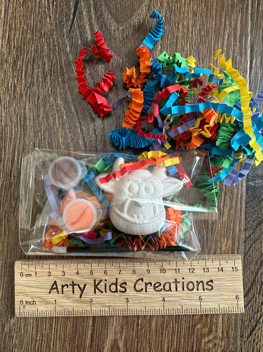 Paint Your Own Mini Gruff  Party Favour~ Magnet Option Available