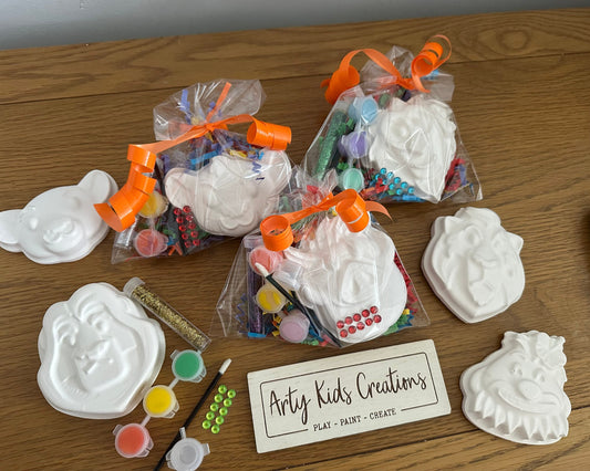 Paint Your Own Lion Party Favour ~ Party Bag~Children’s Crafts ~ Birthday ~ Kids Craft Set ~ Craft Kit