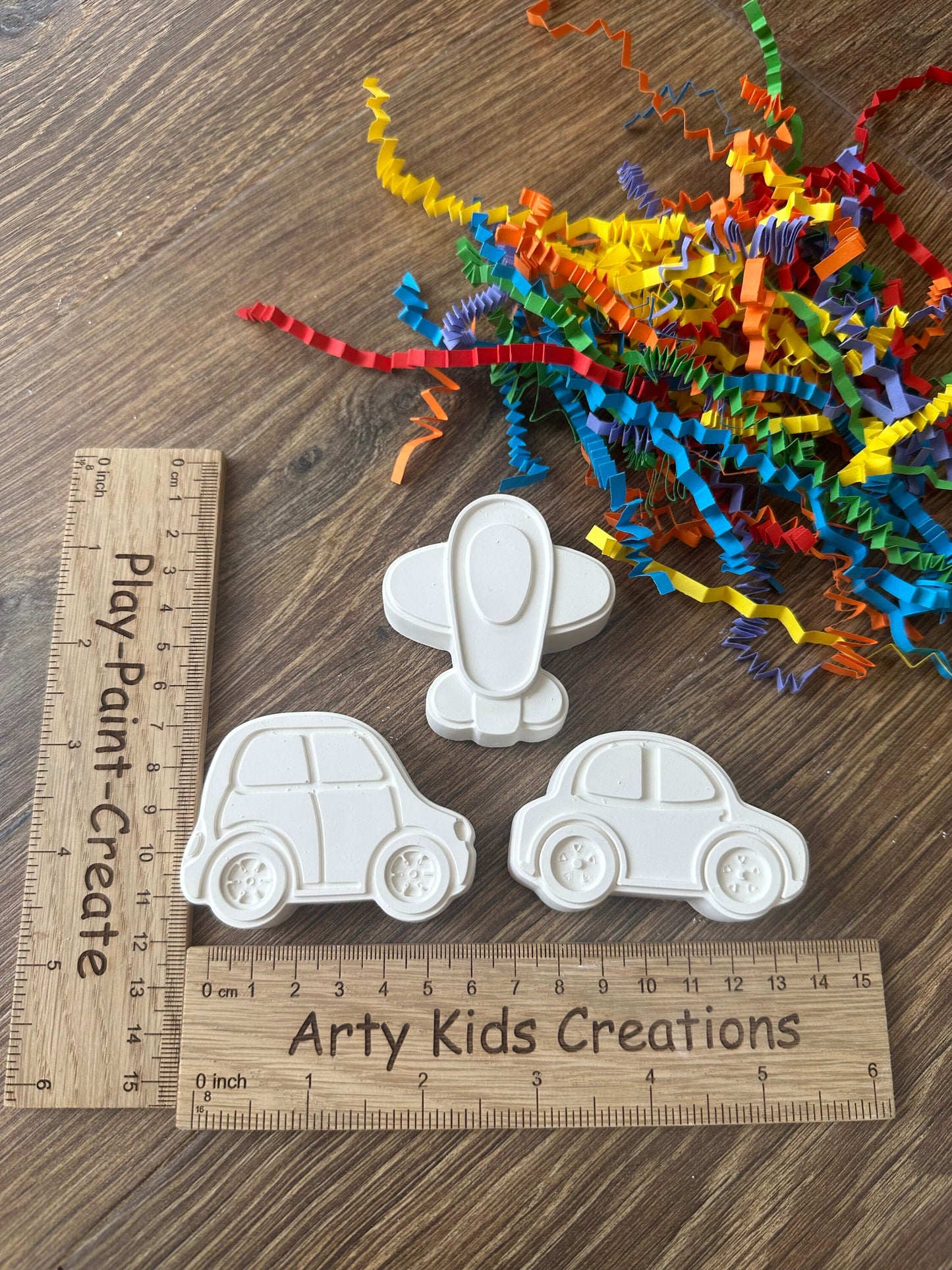 Paint Your Own Transport Themed Party Favour ~ Party Bag ~ Tractor~ Car ~ Plane~ Boat~  Hobby ~ Craft Kit~ Rainy Day Activity