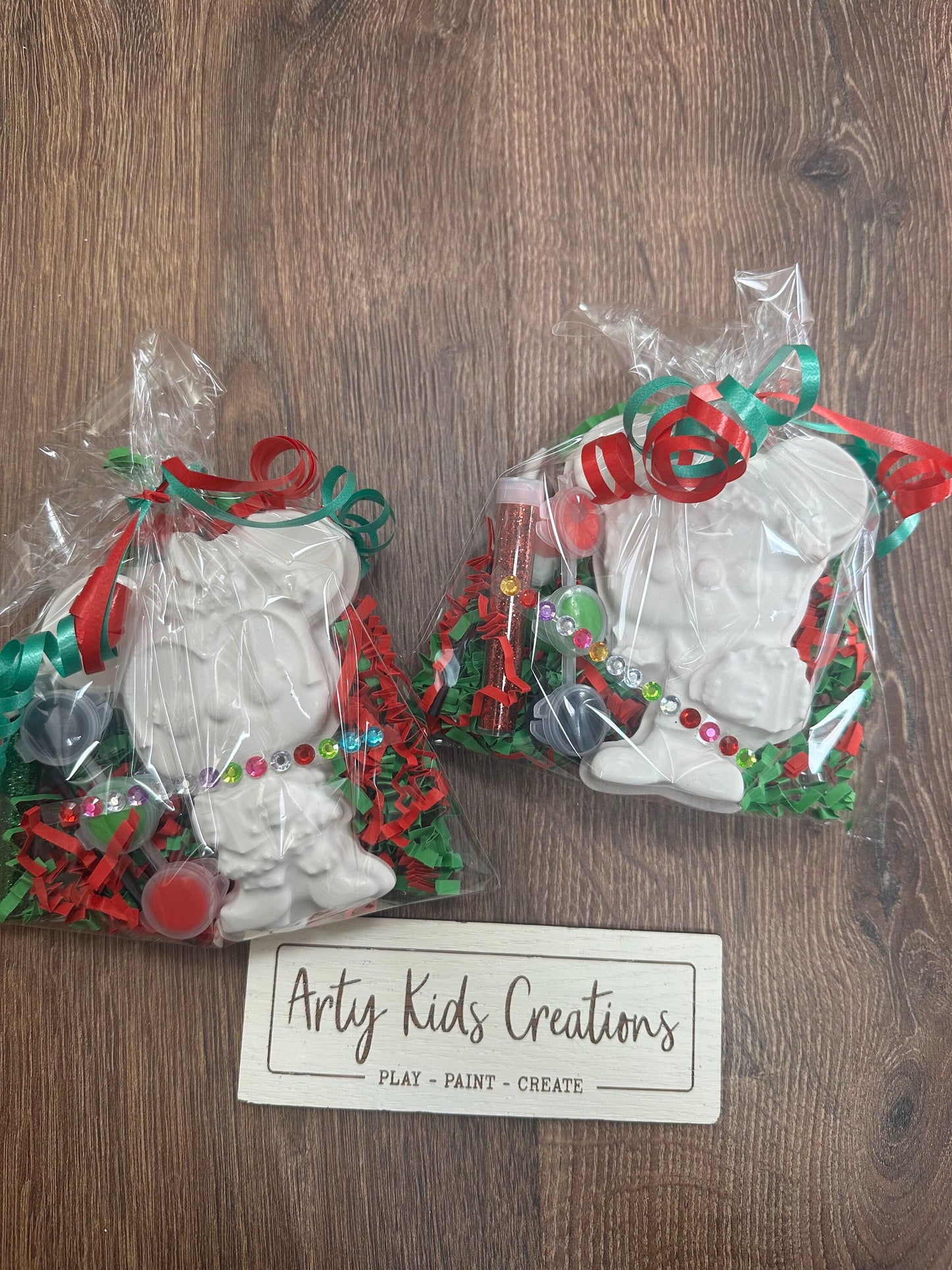 Paint Your Own Christmas Mouse ~ Stocking Filler~ Christmas ~ Xmas Eve Box ~ Rainy Day Activity  ~ Party Favour