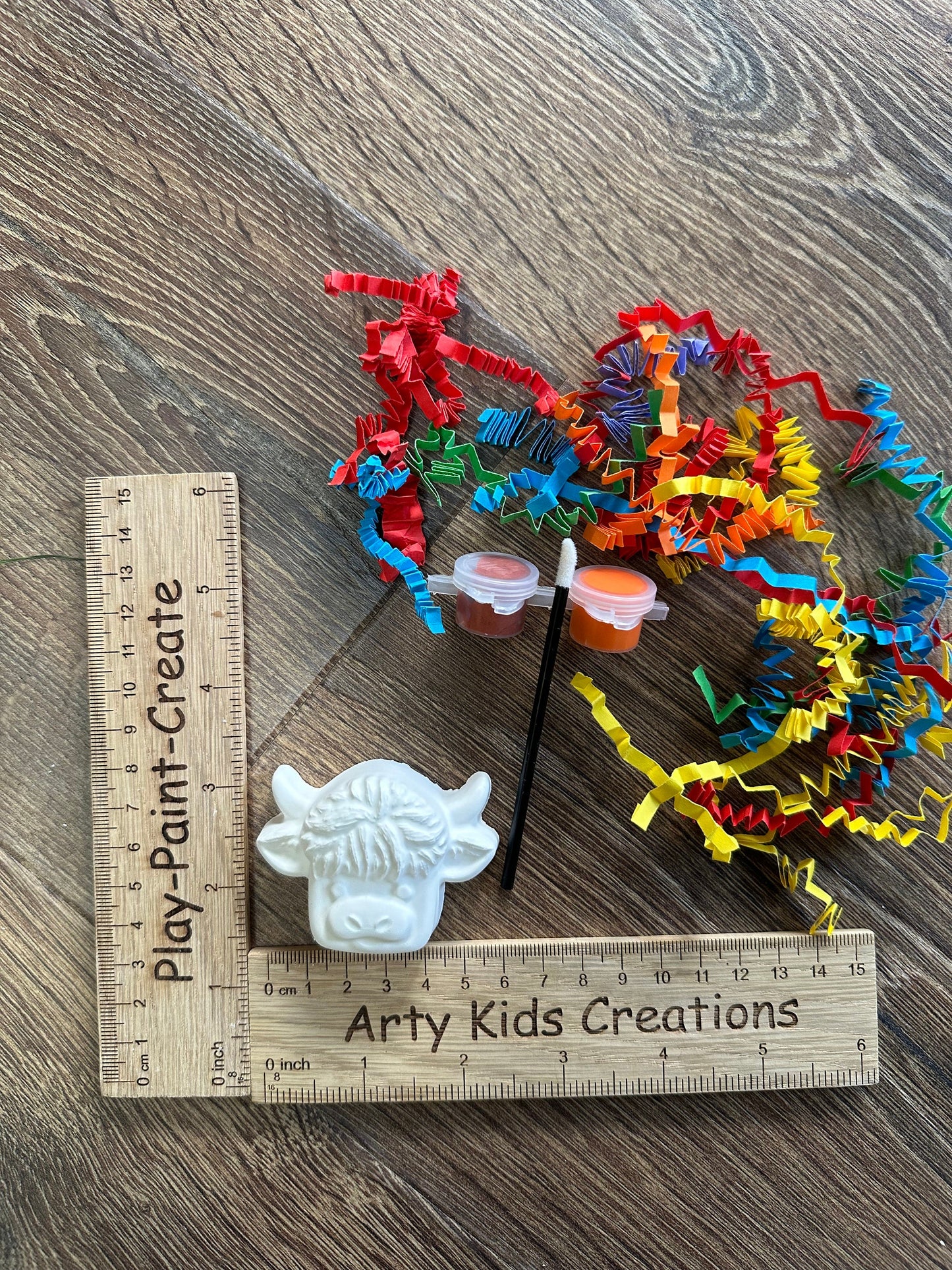 Paint Your Own  Highland Cow Party Favour ~ Hobby ~ Party Bag~ Hobby