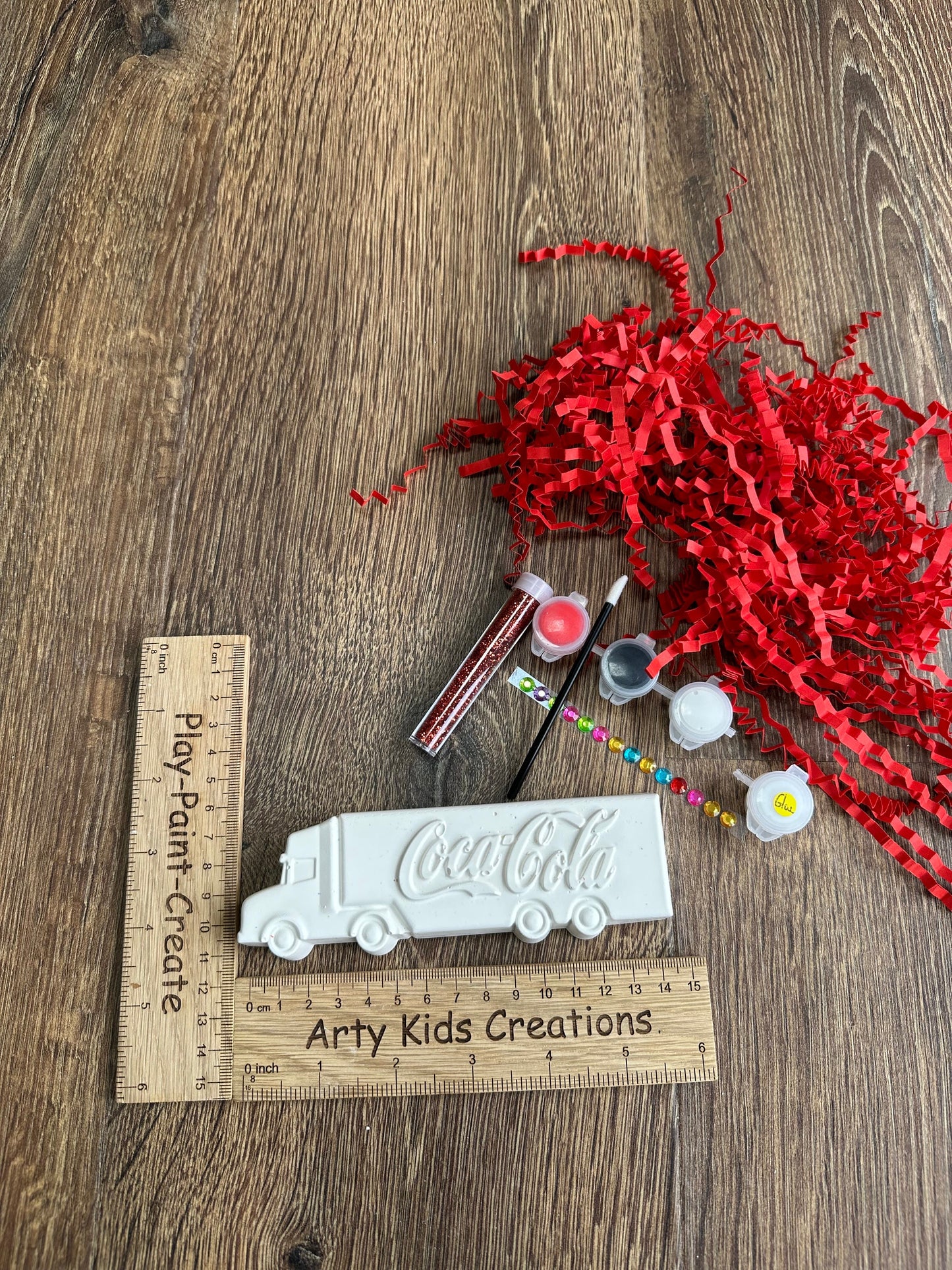 Paint Your Own Drinks Truck Party Favour ~ Craft Kit ~  Cola~ Coke ~ Kids Party Bags ~ Hobby